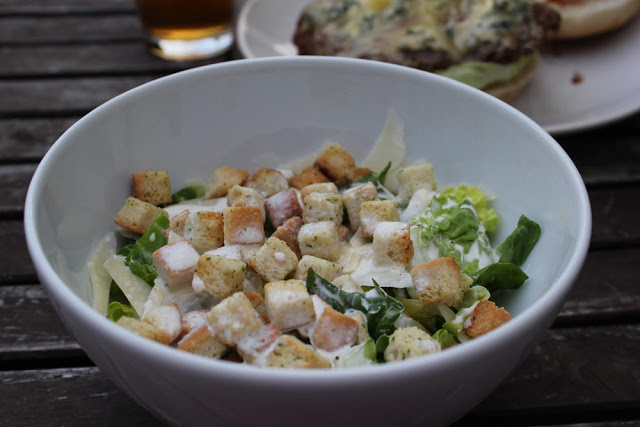 faster Caesar salad